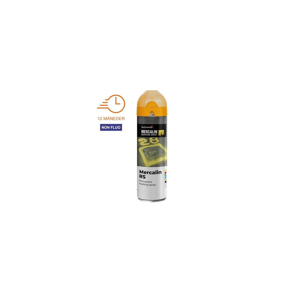 Produktbild för MERCALIN varumärke spray RS 500 ml. ORANGE