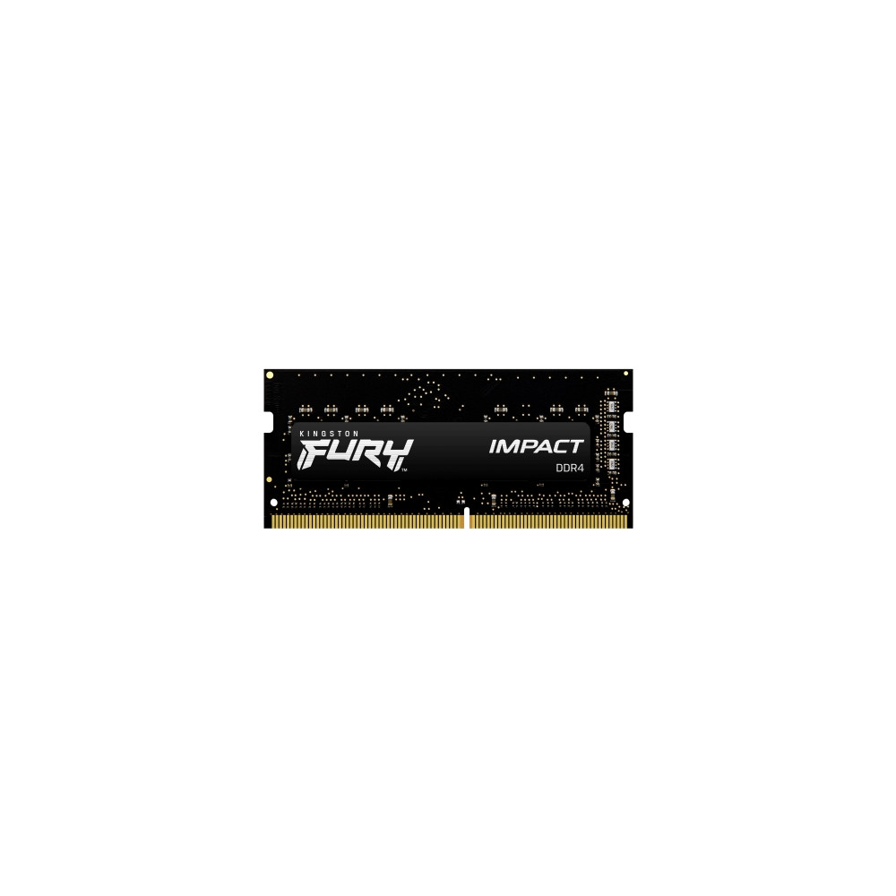 Produktbild för Kingston FURY Impact - DDR4 - modul - 16 GB - SO DIMM 260-pin - 3200 MHz / PC4-25600 - ej buffrad