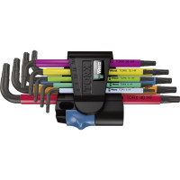 Produktbild för Wera 967/9 TX - L-nyckelsats - 9 delar