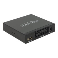 Produktbild för Delock Converter SCART / HDMI > HDMI with Scaler - videokonverterare