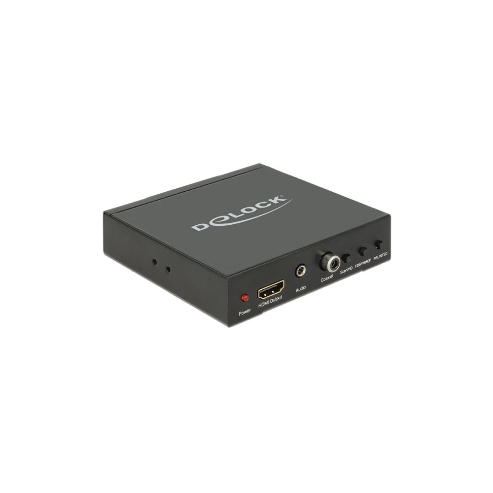 Produktbild för Delock Converter SCART / HDMI > HDMI with Scaler - videokonverterare