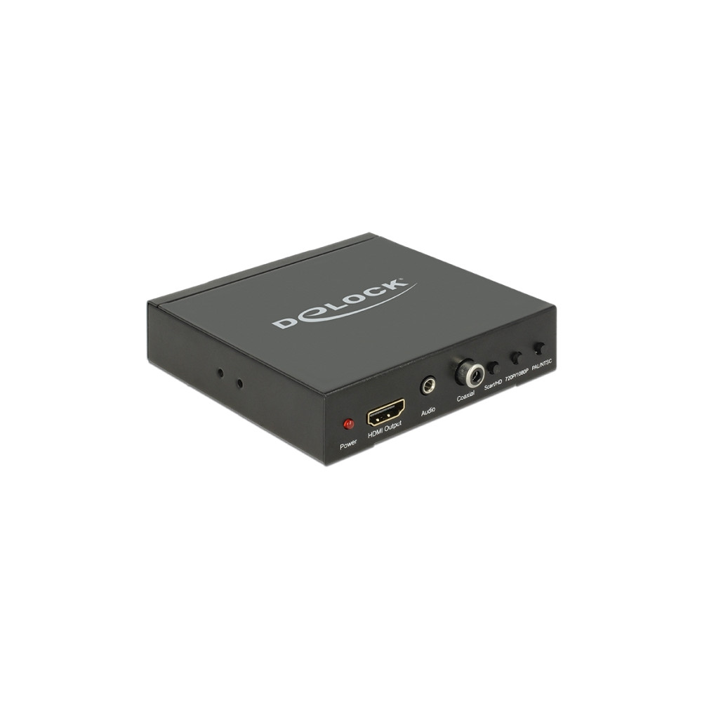 Produktbild för Delock Converter SCART / HDMI > HDMI with Scaler - videokonverterare