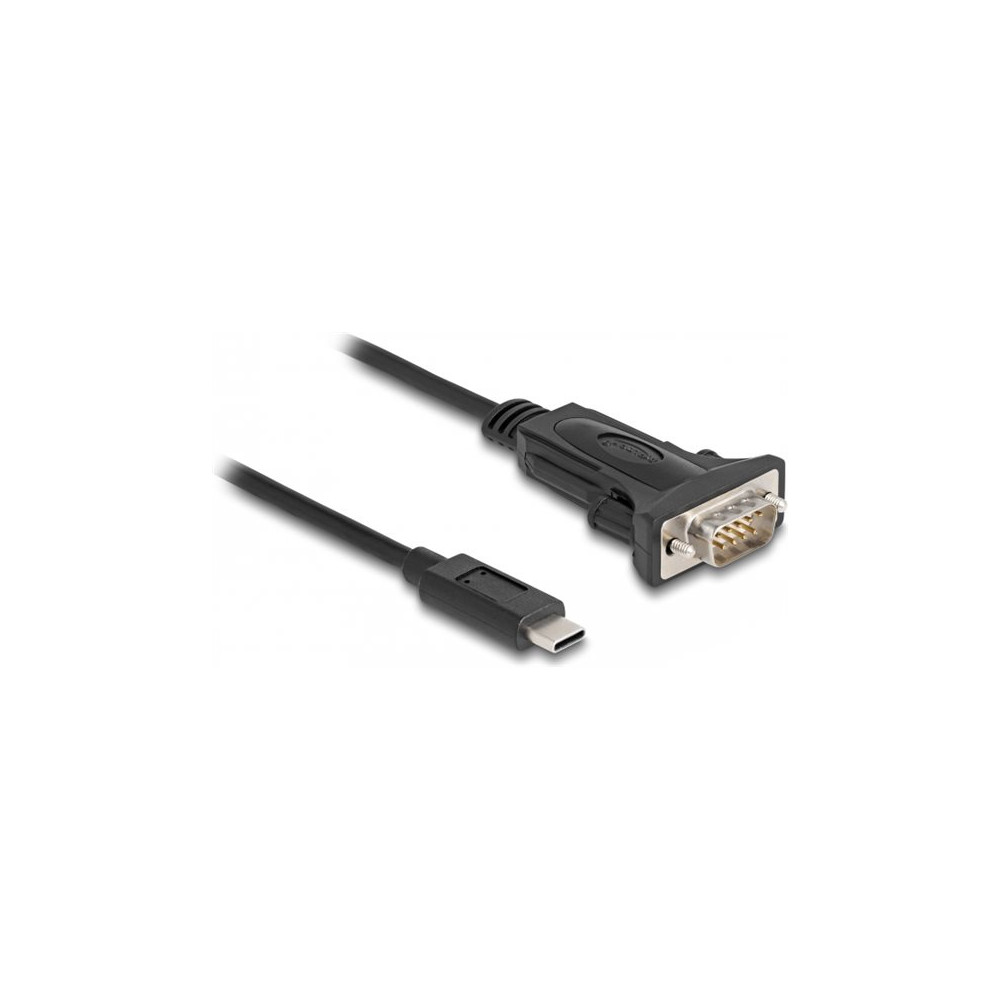 Produktbild för Delock - seriell adapter - USB-C 3.1 Gen 1 / Thunderbolt 3 - RS-232 x 1