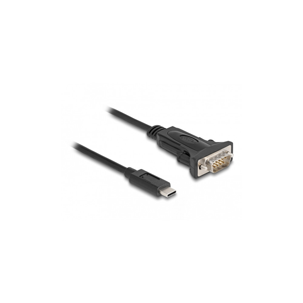 Produktbild för Delock - seriell adapter - USB-C 3.1 Gen 1 / Thunderbolt 3 - RS-232 x 1
