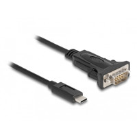 Produktbild för Delock - seriell adapter - USB-C 3.1 Gen 1 / Thunderbolt 3 - RS-232 x 1