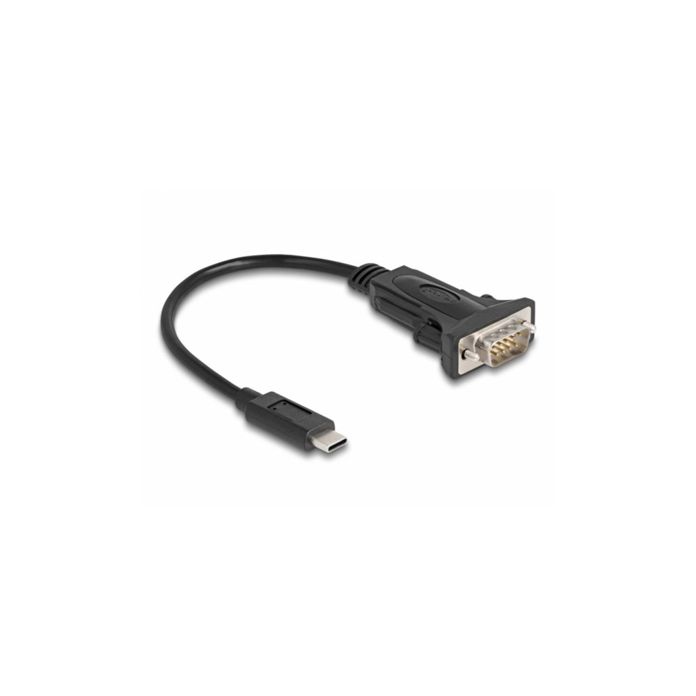 Produktbild för Delock - seriell adapter - USB-C 3.1 Gen 1 / Thunderbolt 3 - RS-232 x 1