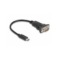 Produktbild för Delock - seriell adapter - USB-C 3.1 Gen 1 / Thunderbolt 3 - RS-232 x 1