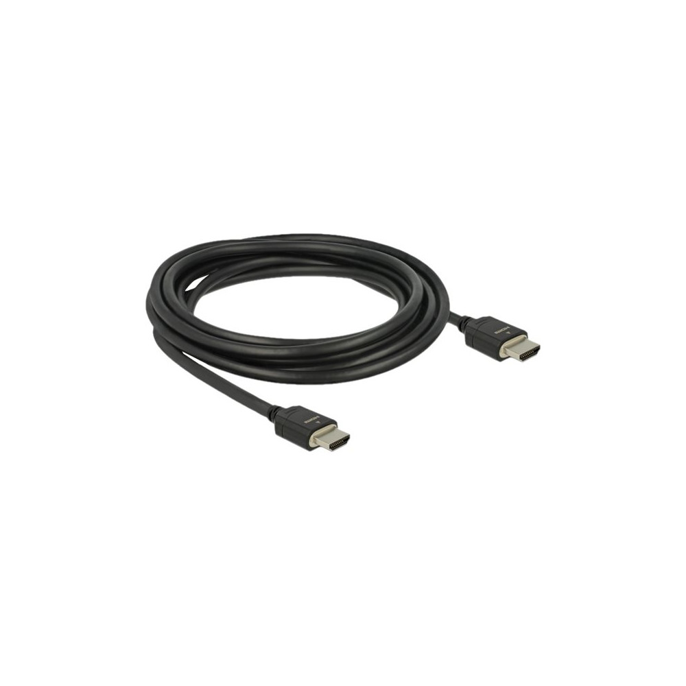 Produktbild för Delock HDMI-kabel med Ethernet - 3 m