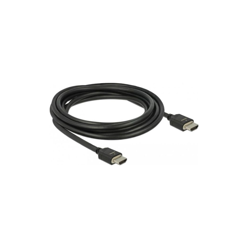 Produktbild för Delock HDMI-kabel med Ethernet - 3 m