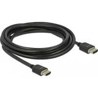 Produktbild för Delock HDMI-kabel med Ethernet - 3 m