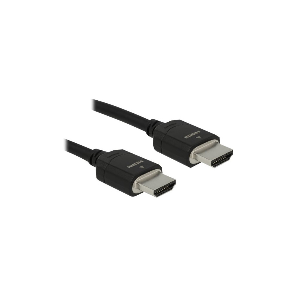 Produktbild för Delock HDMI-kabel med Ethernet - 3 m