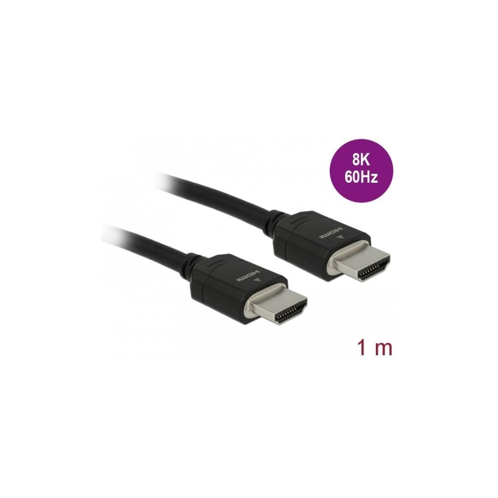 Produktbild för Delock HDMI-kabel med Ethernet - 3 m