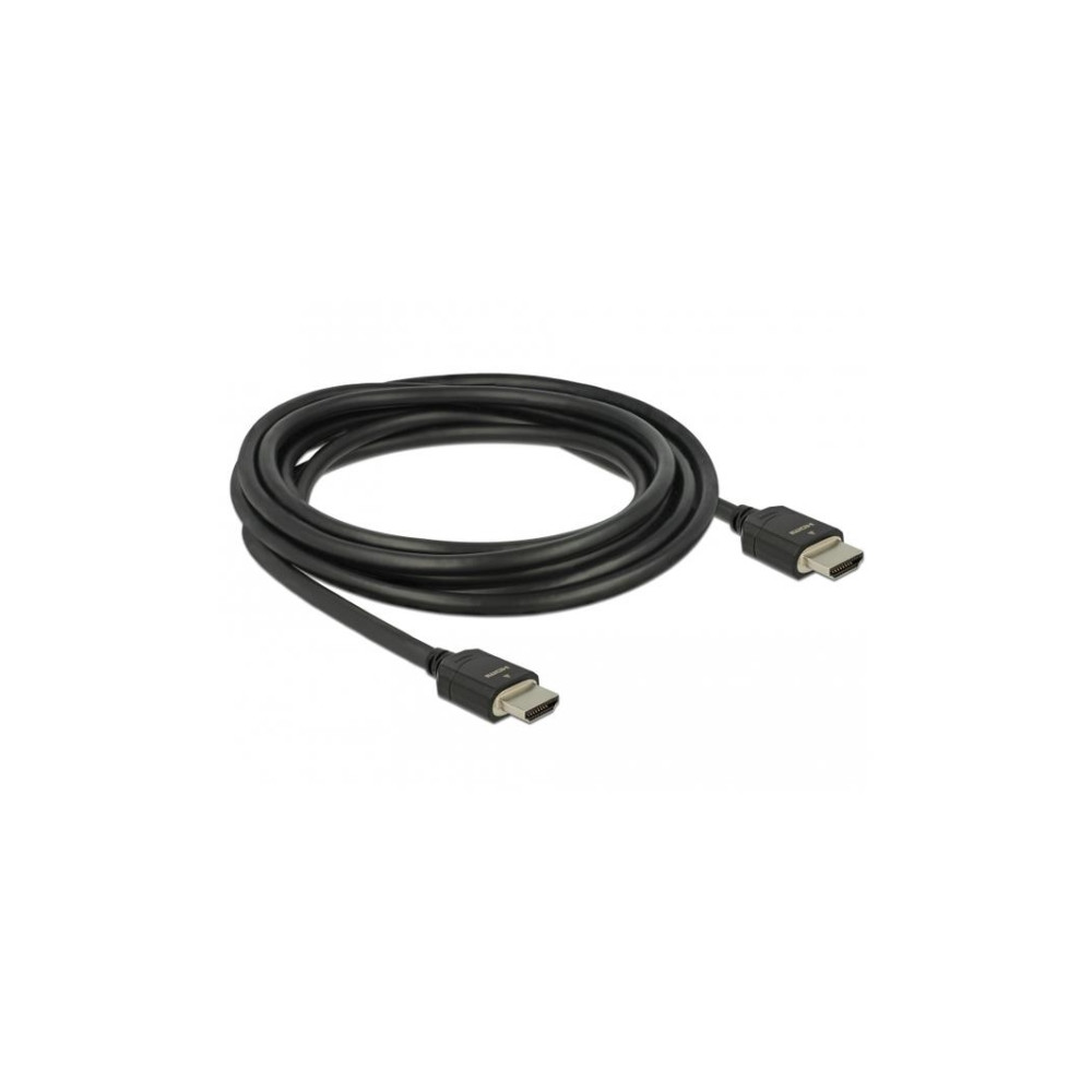 Produktbild för Delock HDMI-kabel med Ethernet - 3 m