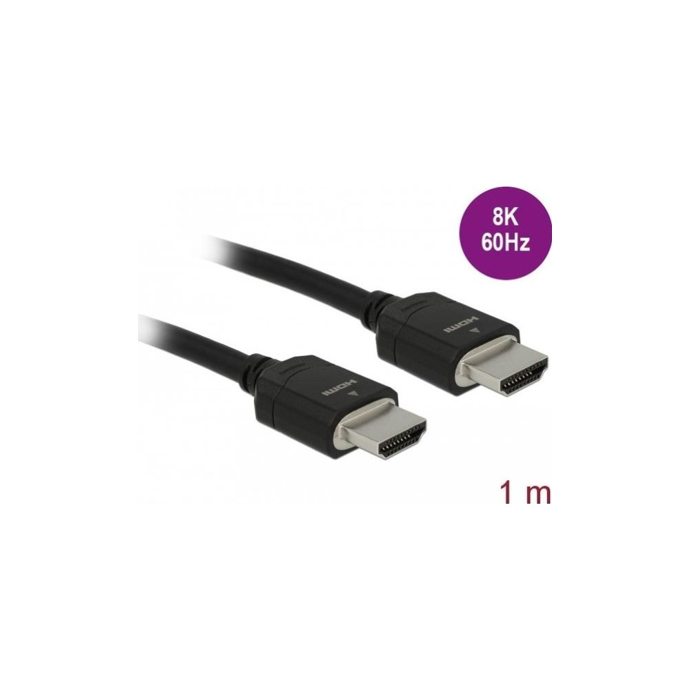 Produktbild för Delock HDMI-kabel med Ethernet - 3 m