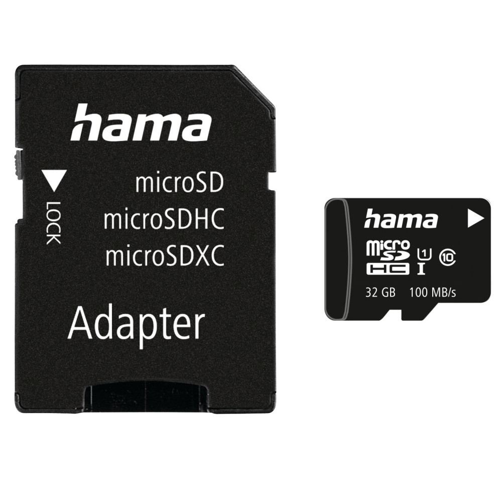 Produktbild för Memory Card Micro SDHC 32GB Class 10 UI V10 100MB/s
