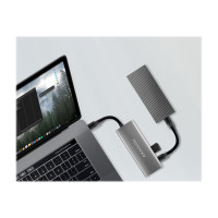 Produktbild för AXAGON HMC-5G2 SPEEDSTER 5H - dockningsstation - USB-C 3.2 Gen 2 / Thunderbolt 3 - HDMI