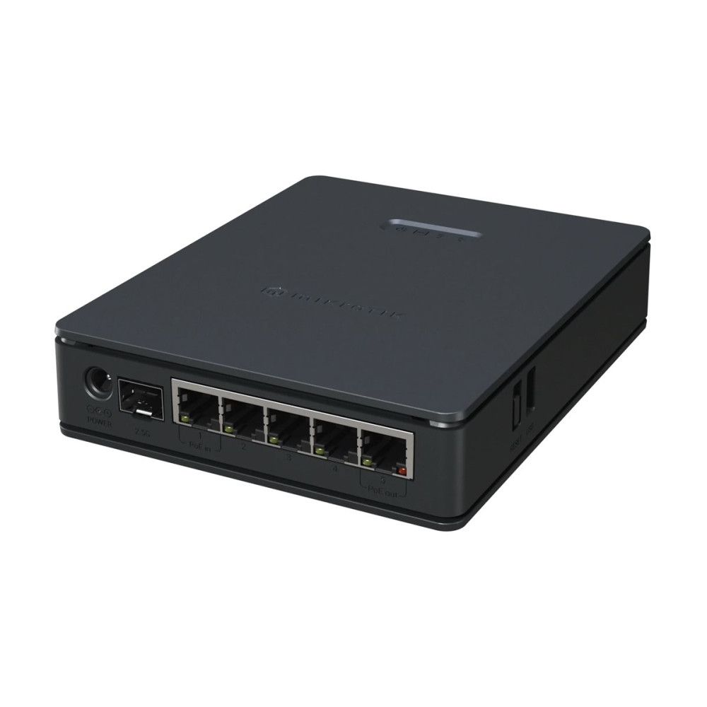 Produktbild för MikroTik hAP ax S - trådlös router - Wi-Fi 6 - skrivbordsmodell, väggmonterbar