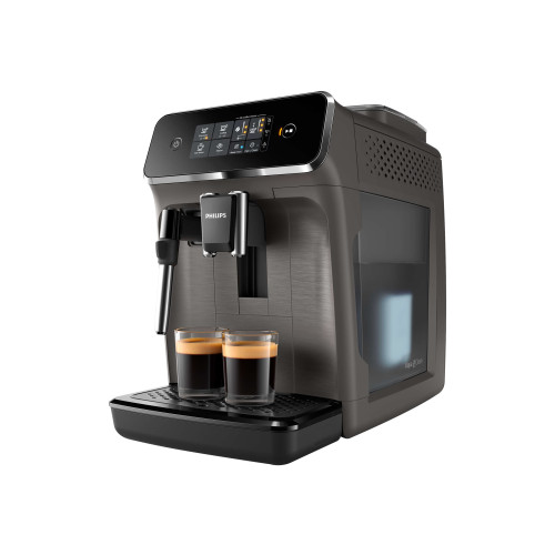 Philips Philips Series 2200 EP2224 - automatisk kaffekokare med mjölkskummare - 15 bar - kashmirgrå