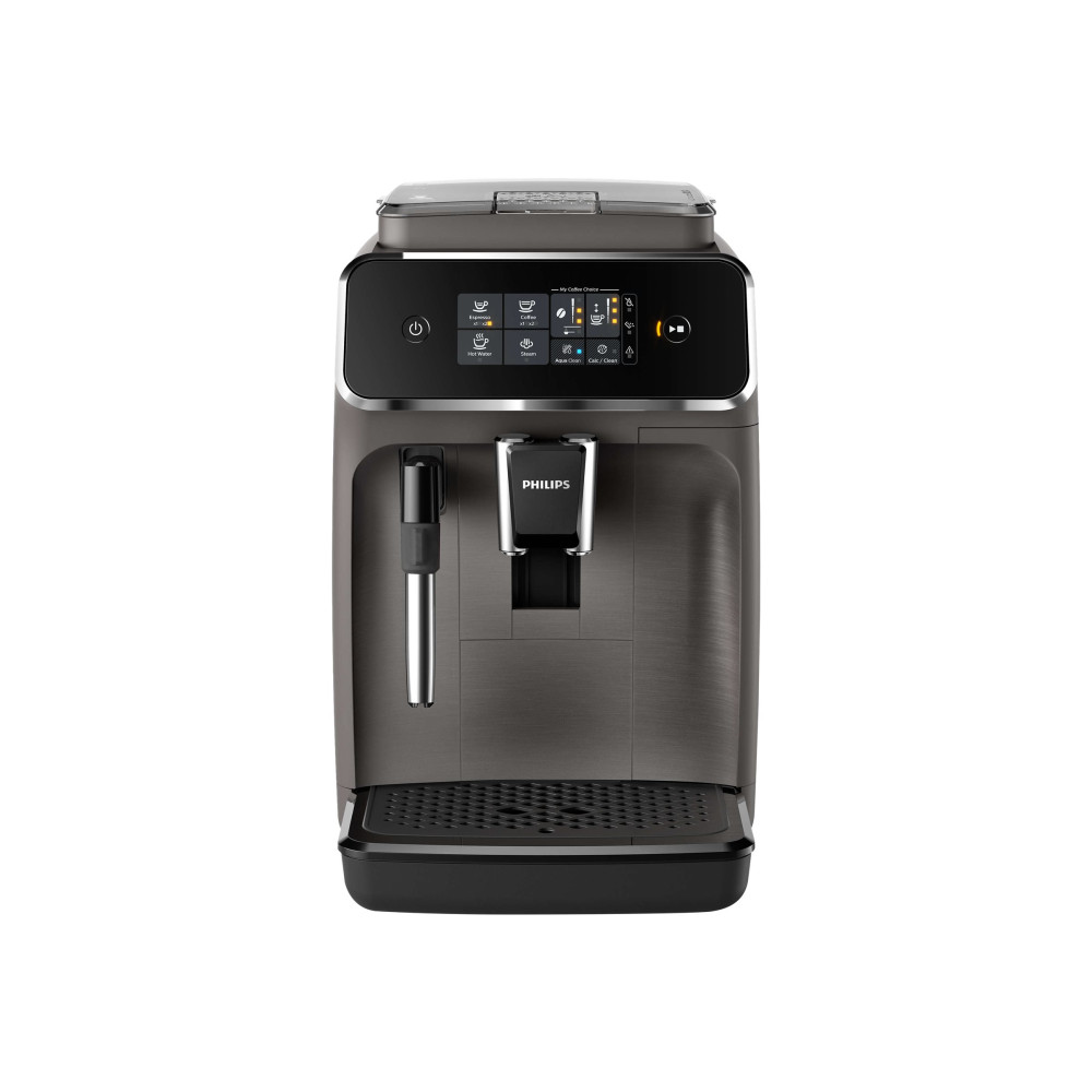 Produktbild för Philips Series 2200 EP2224 - automatisk kaffekokare med mjölkskummare - 15 bar - kashmirgrå