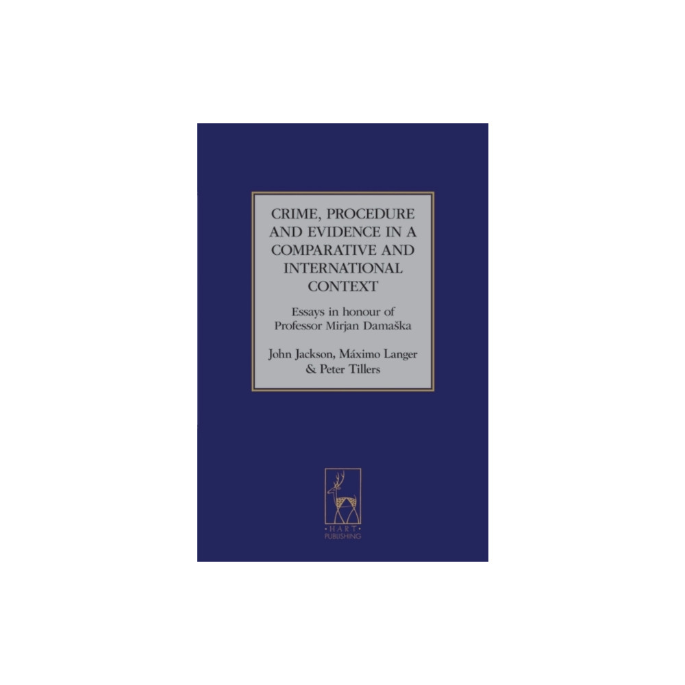 Produktbild för Crime, Procedure and Evidence in a Comparative and International Context (inbunden, eng)