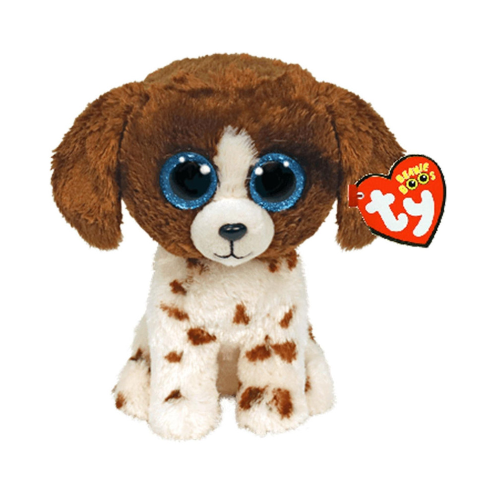 Produktbild för TY Beanie Boos Muddles Hund - M