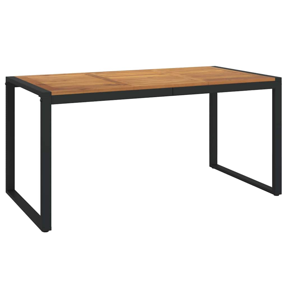 Produktbild för Trädgårdsmöbelset 7 pcs Grå och Brun konstrotting