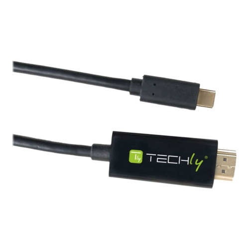 IC Intracom TECHly video- / ljud- / datakabel - HDMI / USB - 2 m