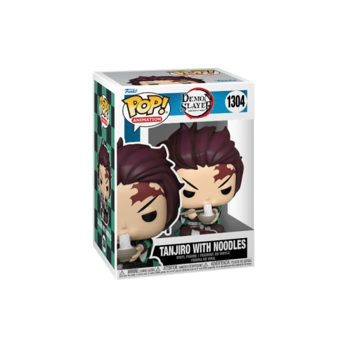 FUNKO FUNKO POP! Vinylfigur: Demon Slayer – Tanjiro with Noodles,...