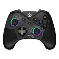 Produktbild för MSI Force Pro - spelkontroll - kabelansluten, trådlös - 2.4 GHz/Bluetooth