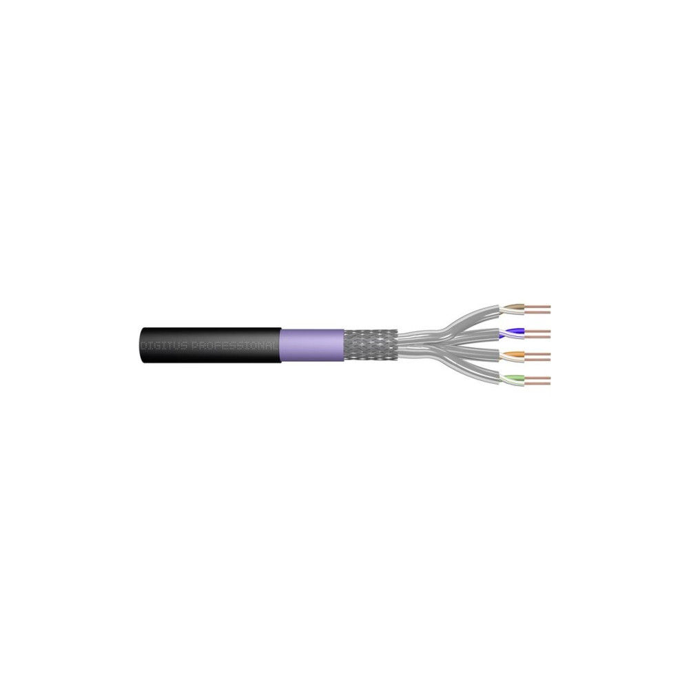 Produktbild för DIGITUS Professional bulkkabel - svart, RAL 9005