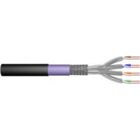 Produktbild för DIGITUS Professional bulkkabel - svart, RAL 9005