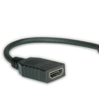 Produktbild för Roline HDMI-kabel med Ethernet - 15 cm