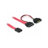Produktbild för Delock SATA Slimline ALL-in-One cable - SATA-kabel - 50 cm