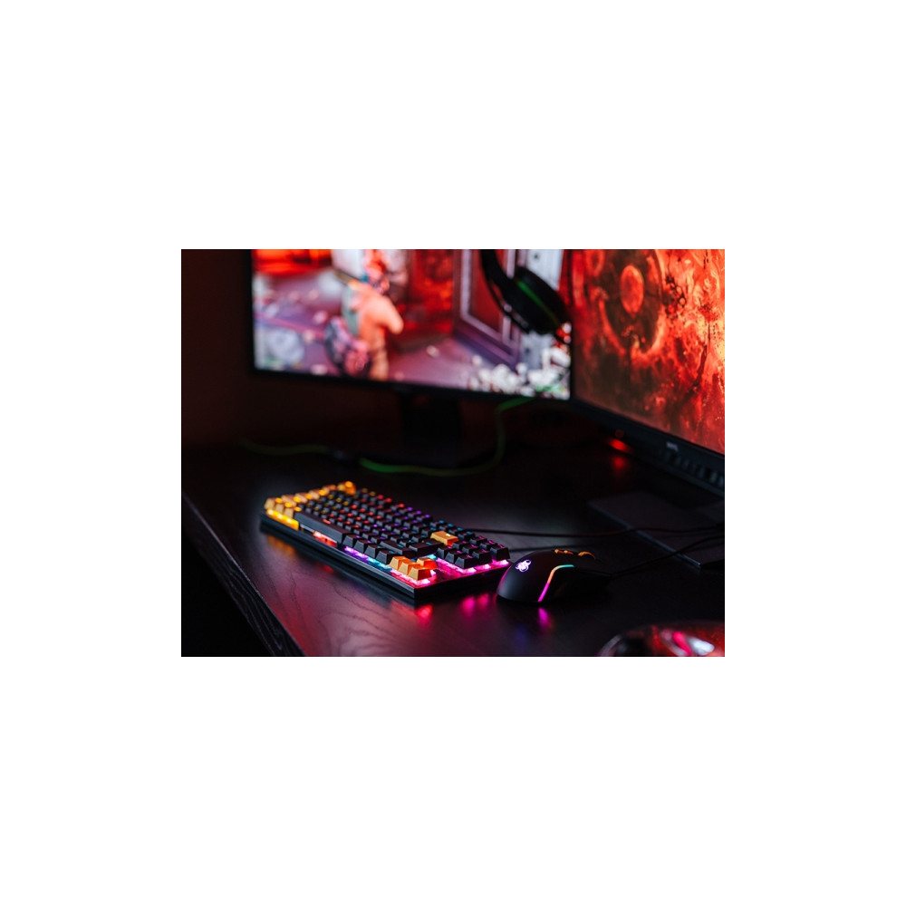 Produktbild för Tracer GAMEZONE Hornet - sats med tangentbord och mus - mekaniskt compact Inmatningsenhet