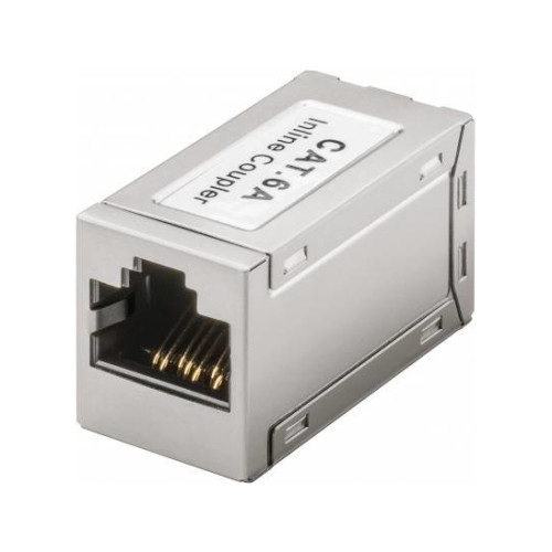 Goobay Goobay 72499, Platt, Metallisk, RJ-45, RJ-45, Hona, Hona-kon...