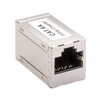 Produktbild för Goobay 72499, Platt, Metallisk, RJ-45, RJ-45, Hona, Hona-kon...
