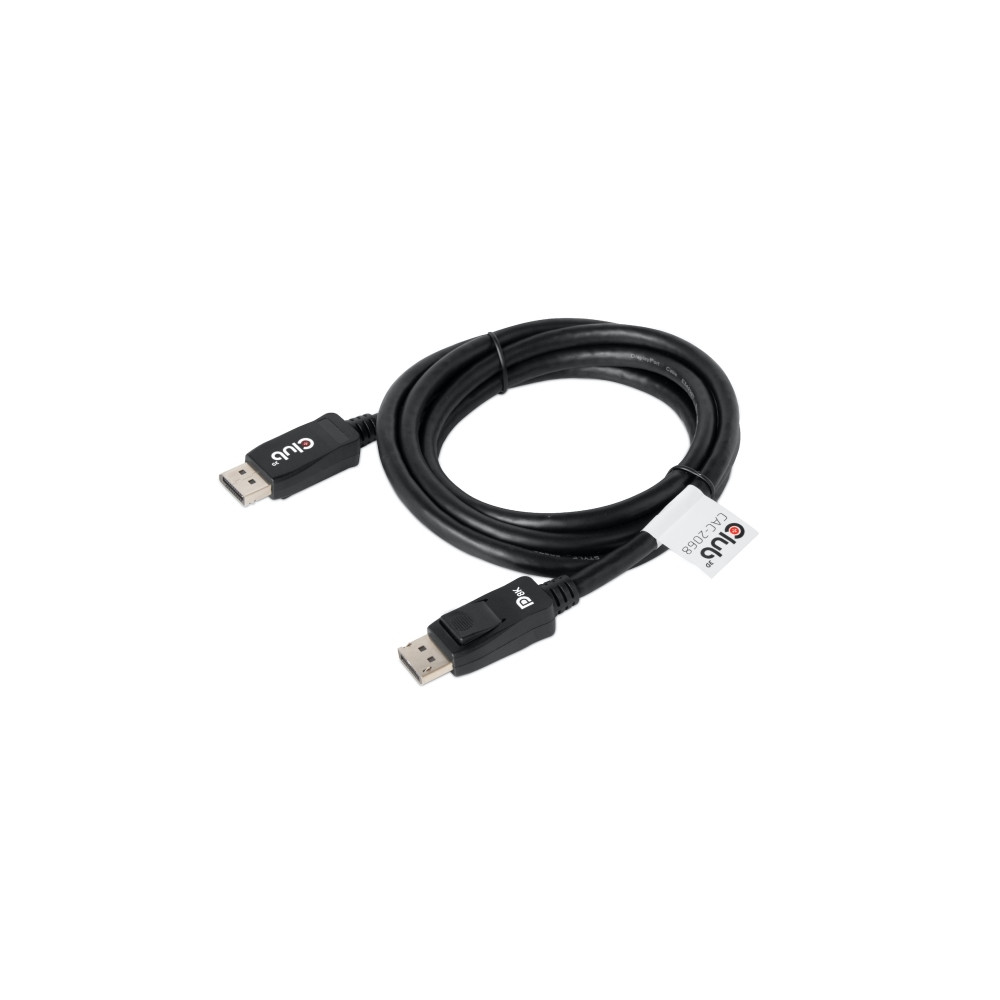 Produktbild för Club 3D - DisplayPort-kabel - DisplayPort till DisplayPort - 2 m