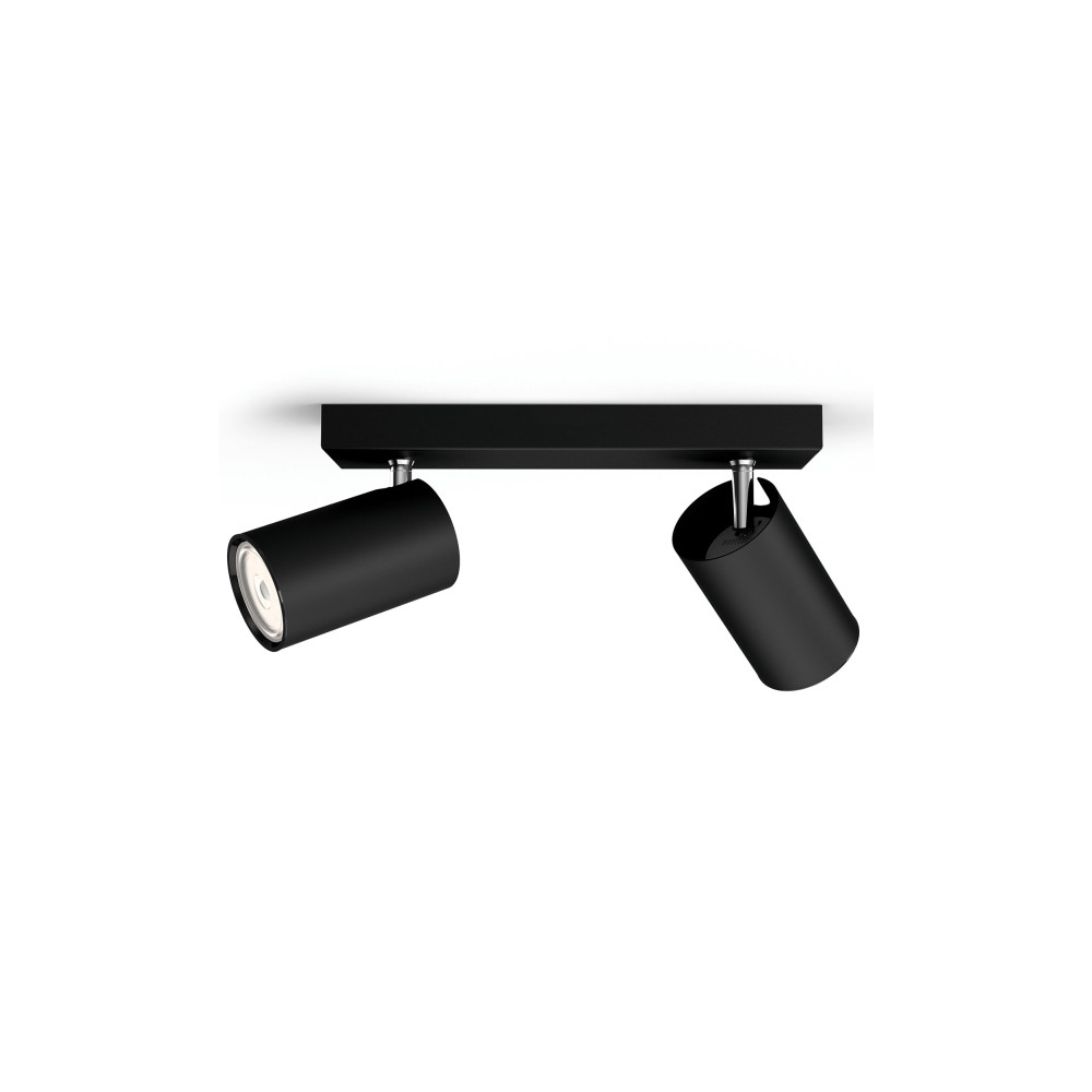 Produktbild för Philips myLiving Kosipo tak-/väggspotlight 2 x, Utanpåliggan...