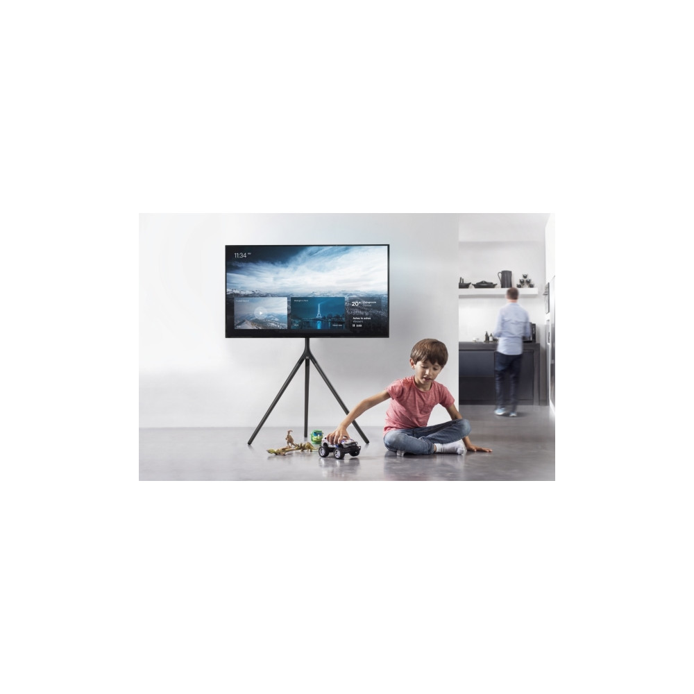 Produktbild för One For All WM 7461 ställ - stativ - för LCD-display - full metal - titangrå
