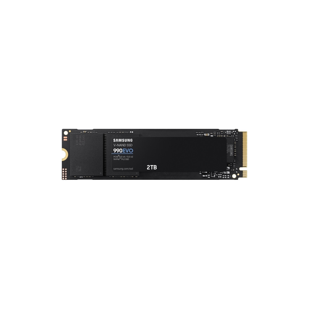 Produktbild för Samsung 990 EVO MZ-V9E2T0BW - SSD - 2 TB - PCIe 5.0 x2 (NVMe)