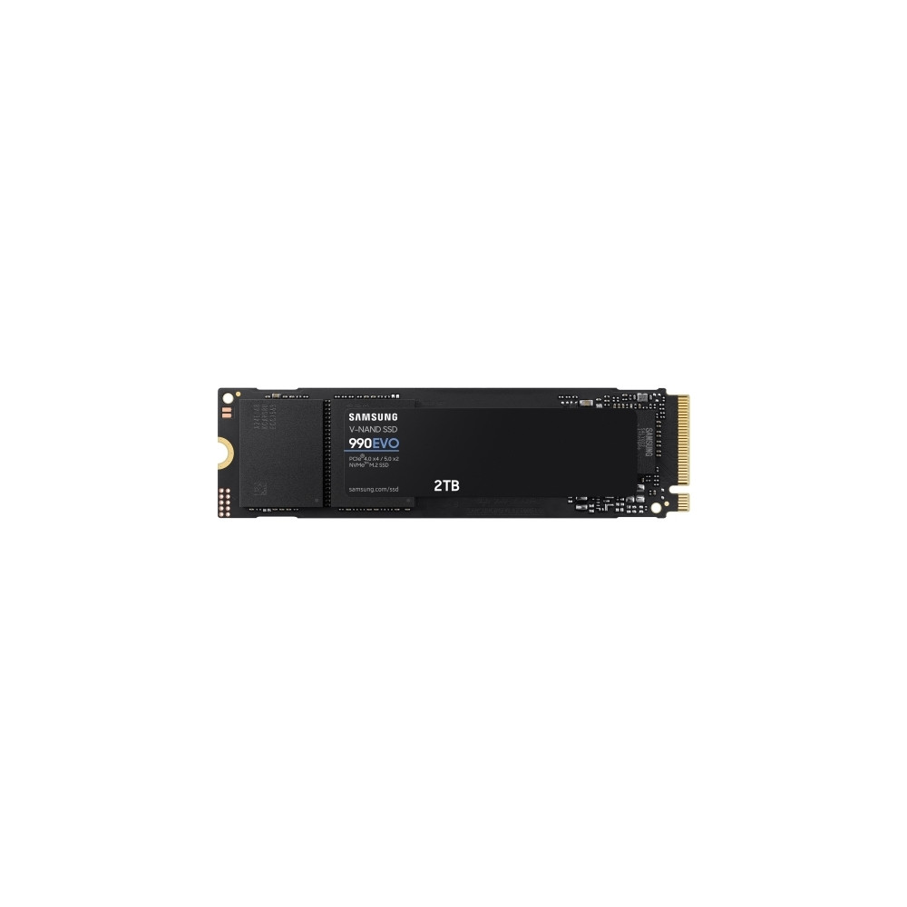 Produktbild för Samsung 990 EVO MZ-V9E2T0BW - SSD - 2 TB - PCIe 5.0 x2 (NVMe)
