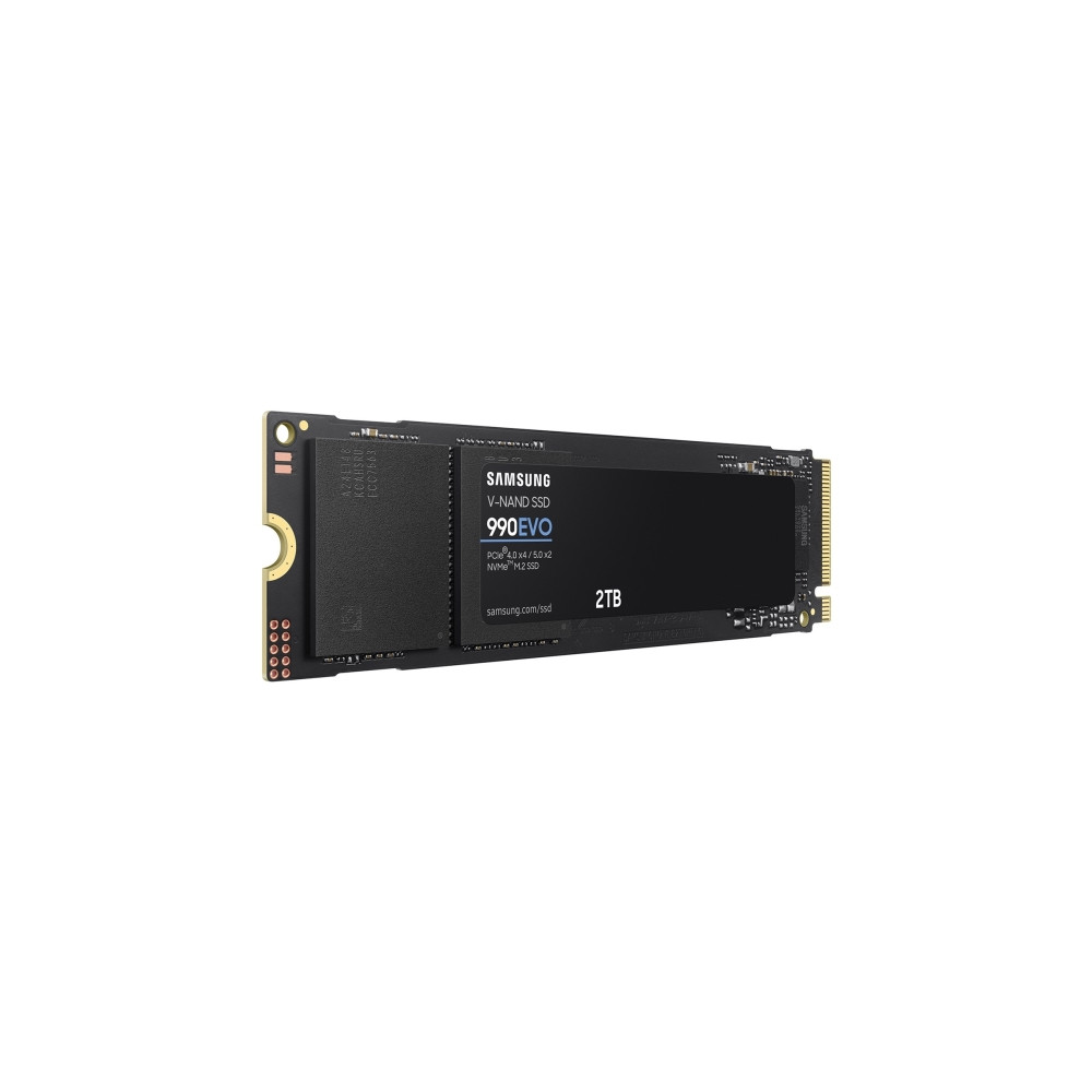 Produktbild för Samsung 990 EVO MZ-V9E2T0BW - SSD - 2 TB - PCIe 5.0 x2 (NVMe)
