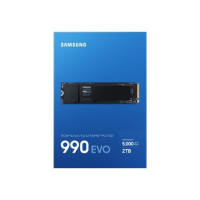 Produktbild för Samsung 990 EVO MZ-V9E2T0BW - SSD - 2 TB - PCIe 5.0 x2 (NVMe)