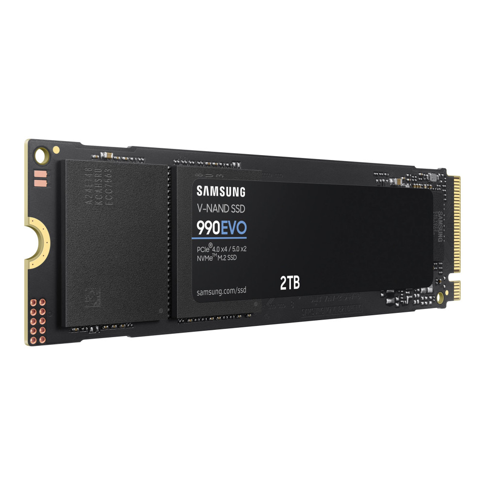 Produktbild för Samsung 990 EVO MZ-V9E2T0BW - SSD - 2 TB - PCIe 5.0 x2 (NVMe)