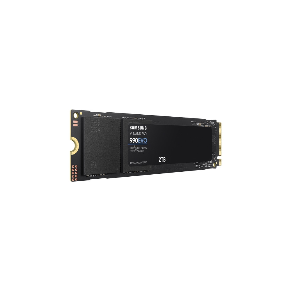 Produktbild för Samsung 990 EVO MZ-V9E2T0BW - SSD - 2 TB - PCIe 5.0 x2 (NVMe)