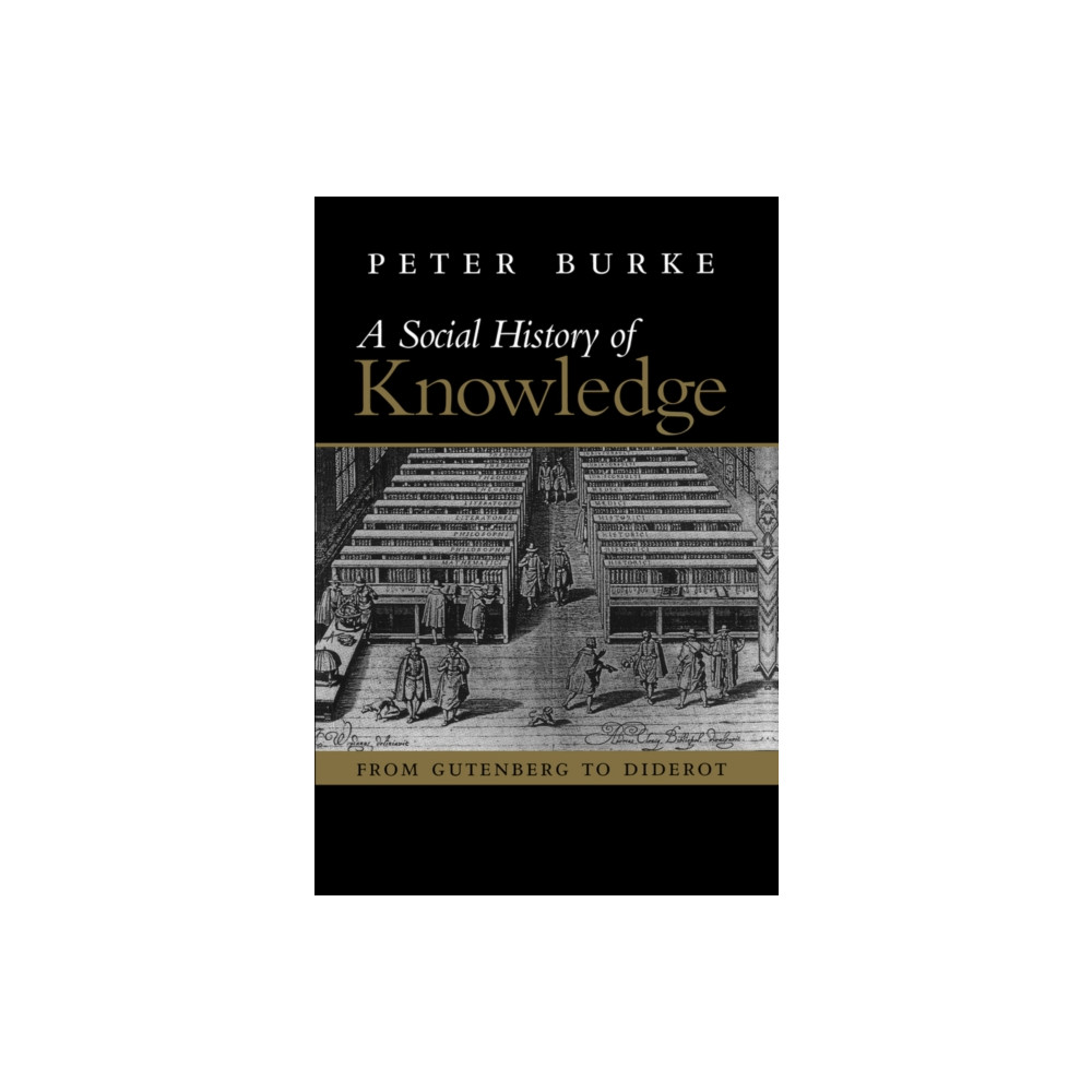 Produktbild för Social History of Knowledge (häftad, eng)