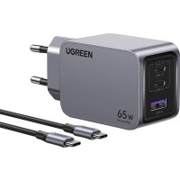Produktbild för Ugreen laddare UGREEN Nexode Pro USB-A, 2xUSB-C 65W + USB-C...