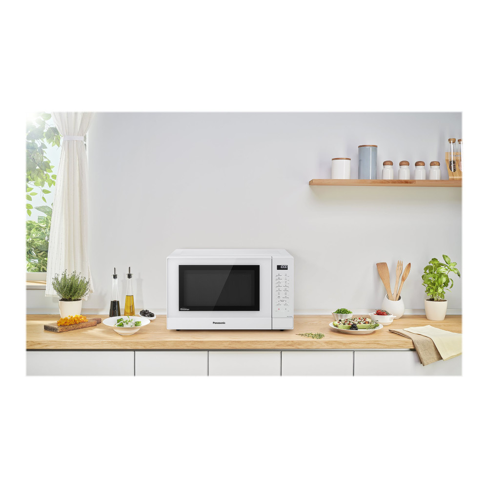 Produktbild för Panasonic NN-ST45KW - mikrovågsugn - fristående - vit