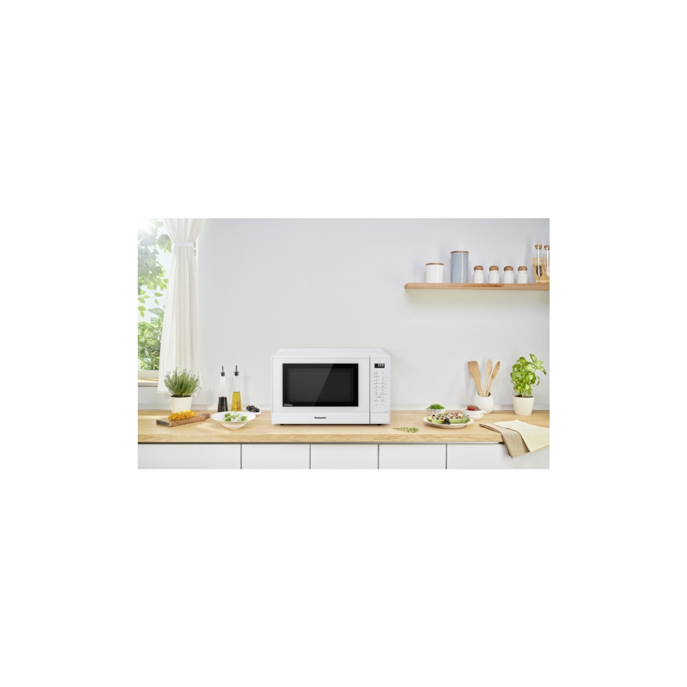 Produktbild för Panasonic NN-ST45KW - mikrovågsugn - fristående - vit