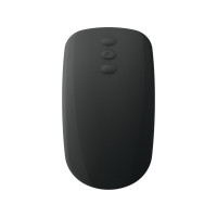 Produktbild för Contour Active Key Medical QuickClean AK-PMH3 - Standard Sized - mus - medicinsk, hygienisk design - 2.4 GHz - svart